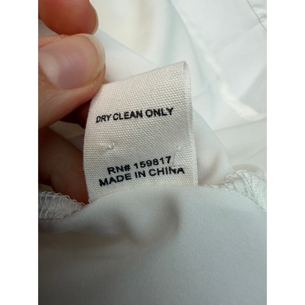 Altar'd State Miya White Puff Sleeve Mini Dress Cotton Size Extra Small NWT - Picture 9 of 9